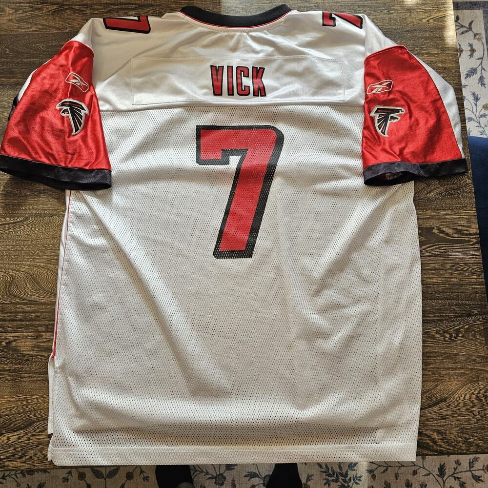 Vintage Michael Vick Atlanta Falcons NFL Football Screenprint Jersey XXL 2XL